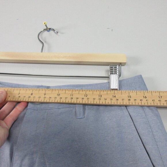 Bonobos Golf Pants Men 31x32 Blue Straight Flat Front Performance Stretch 378 - Picture 9 of 12